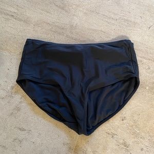 Albion high rise bikini - medium black